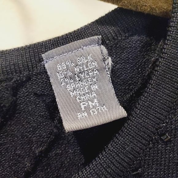 KATE HILL women's black silk blend Tank top size M - Picture 4 of 10